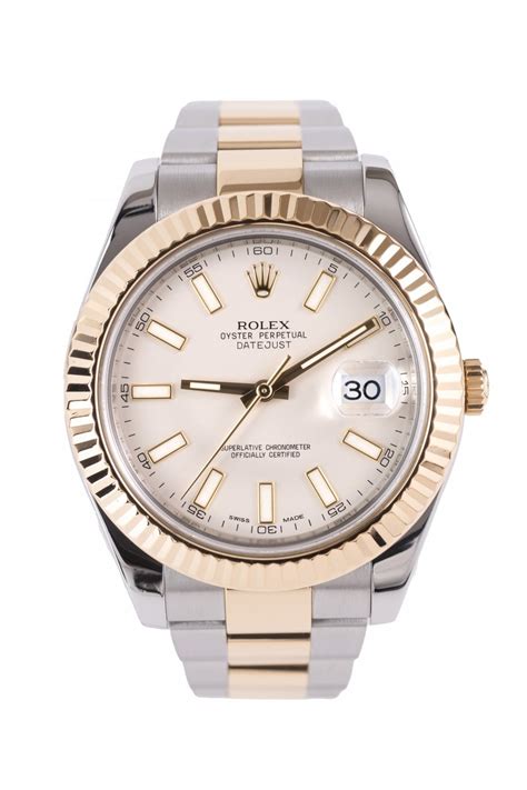 Rolex Datejust II Special edition con lente ciclope sul vetro zaffiro.